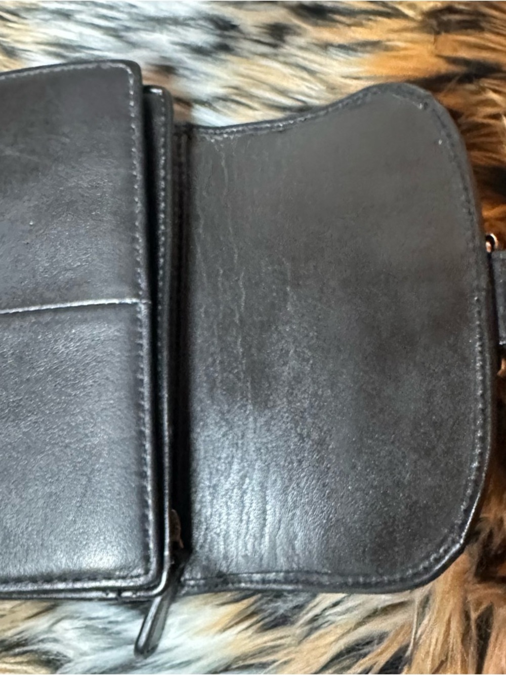 Coach Soho trifold wallet in black leather - Picture 4 of 9